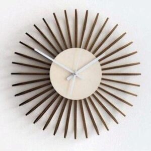 Modern Designer Wooden Wall Clock