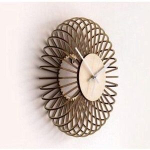 Modern Designer Wooden Wall Clock