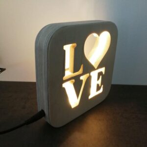LOVE Sign Table Lamp