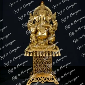 Brass Ganesha statue
